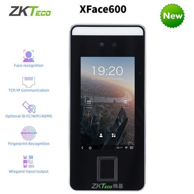 ZKTeco XFace600 Fingerabdruck Gesichtserkennung 5 Zoll Zeit Anwesenheitsmaschine