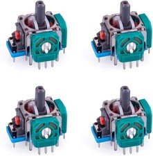 Replacement 3D Joystick Module - 4 Pack for PS4, PS4 PRO, SLIM Controllers