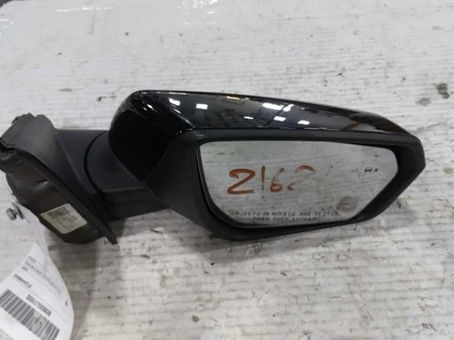 Used Right Door Mirror fits: 2019 Gmc Terrain w/o blind spot alert body color ca