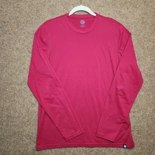 Rei Co-op Active Pursuits Long Sleeve T-shirt Men Red Large Quick Drying Stretch