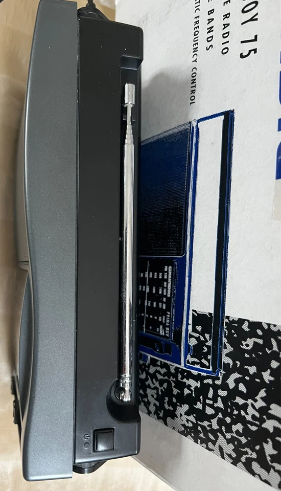 GRUNDIG PRIMA BOY 75 Portable 3 Band Radio With Box. Good Condition & P W Order. - Image 4 of 4