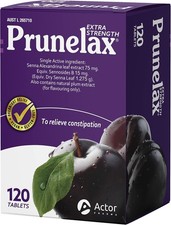 Prunelax Tablets - Extra Strength Natural Laxative Supplement Containing High St