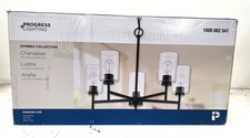Progress Lighting Zombra 24 in. 5-Light Matte...