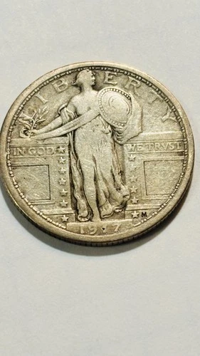 1917 Standing Liberty Quarter Type 1