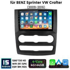 Für Sprinter 906 VW Crafter Kasten 2009-2016 Android Radio 4+64GB Carplay Für Sprinter 906 VW Crafter Kasten 2009-2016 Android Radio 4+64GB Carplay