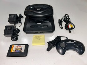 Sega Genesis Model 2 + Sega 32X Console Bundle w Virtua Fighter Game Tested #1