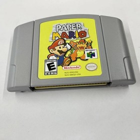 Paper Mario - Nintendo 64 (N64) Perfect addition Tested and working