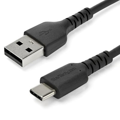 Startech 1M USB2.0 TO USB-C CABLE DURABLE 60W CAPACITY BLACK LTW