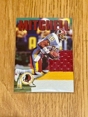 Brian Mitchell NFL Certified Game Worn 3 CLR jersey patch - WASHINGTON REDSKINS