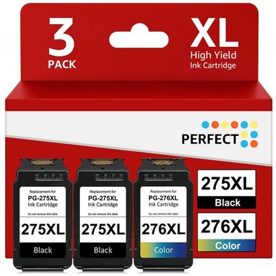 PG-275XL CL-276XL Ink Cartridges for Canon Pixma TR4722 TR4700 TS3722 TS3522 Lot