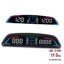 OBD2 Speedometer for Car Digital with Time, Speed, Mileage, RPM, Volt, Water