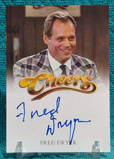 2024 Cheers Premier Edition Fred Dryer as DAVE RICHARDS Autograph