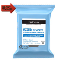 Fragrance-Free Cleansing Makeup Remover Face Wipes, 21 Ct