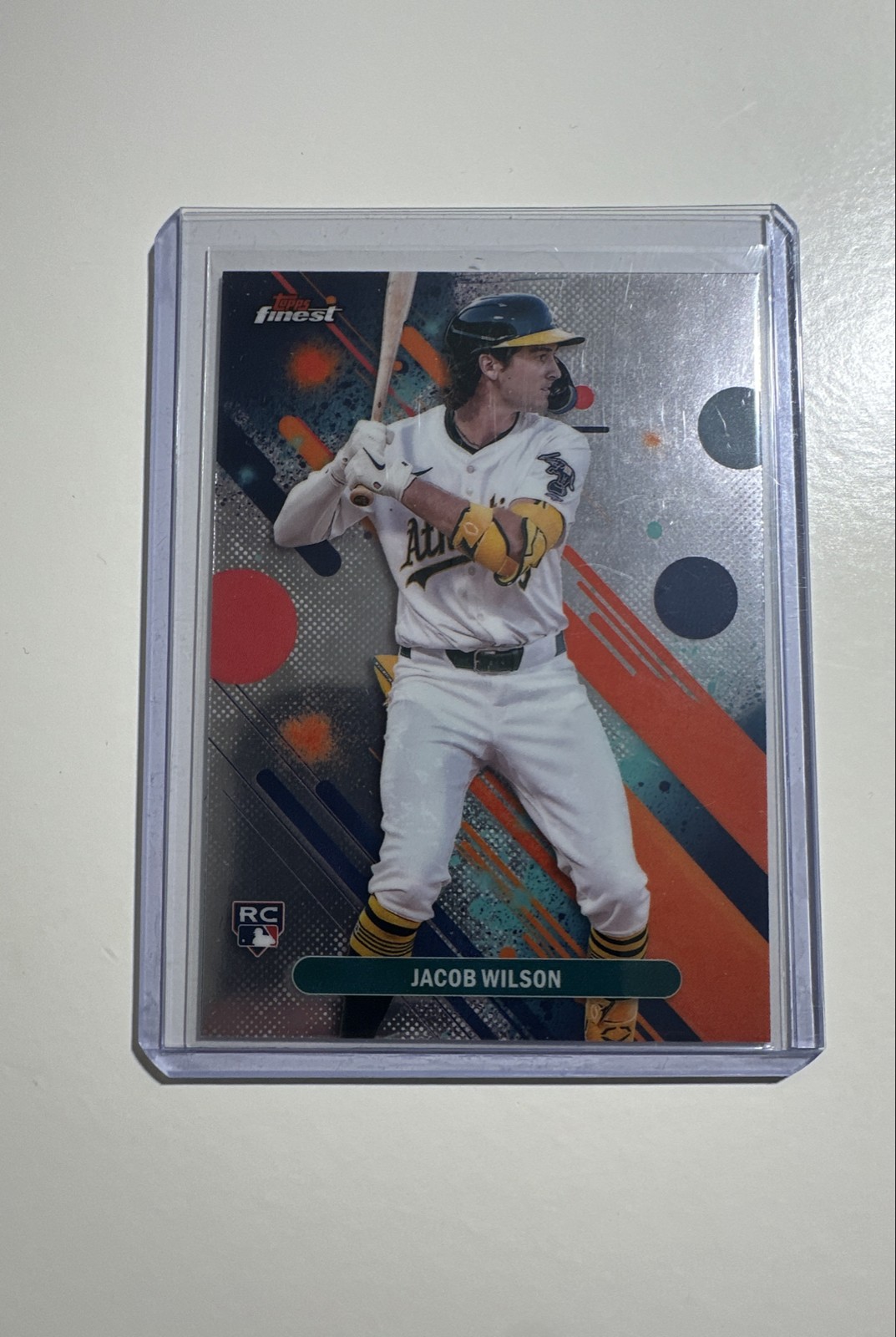 2025 Topps Finest - Common Jacob Wilson #61 (RC)