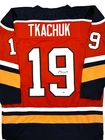 Matthew Tkachuk Signed Florida Panthers Jersey JSA COA Auto NHL XL Sewn Red