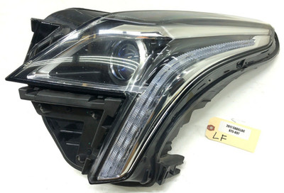 2017-2020 CADILLAC XT5 LEFT DRIVER FRONT HALOGEN LED HEADLIGHT OEM.