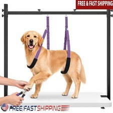 Adjustable Dog Grooming Arm H-Shape Stand Clamp Portable Pet Care Table Tool New