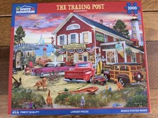 White Mountain Puzzle 1000 Pieces "The Trading Post"