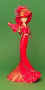 Thomas Kinkade Passion for Red Figurine – Companion of Caring No.5940A