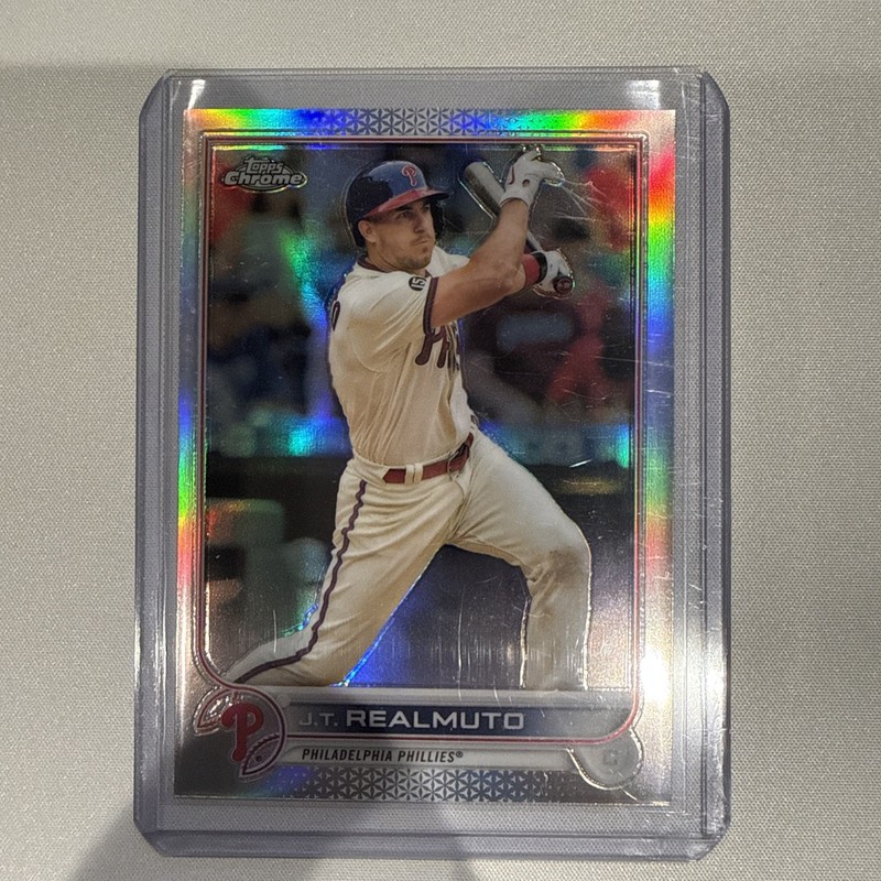 2022 Topps Chrome - J.T. Realmuto #13 Refractor