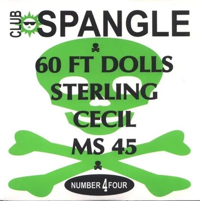 60 Ft Dolls, Sterling, Cecil Club Spangle Number4Four Vinyl Single 7inch