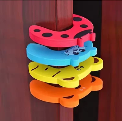 EVERYDAY COVE Door Stopper For Kids Baby Children - Safety Finger Protector Animal Style