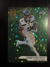 2024 Panini Donruss Elite - Kenneth Walker III Green Disco
