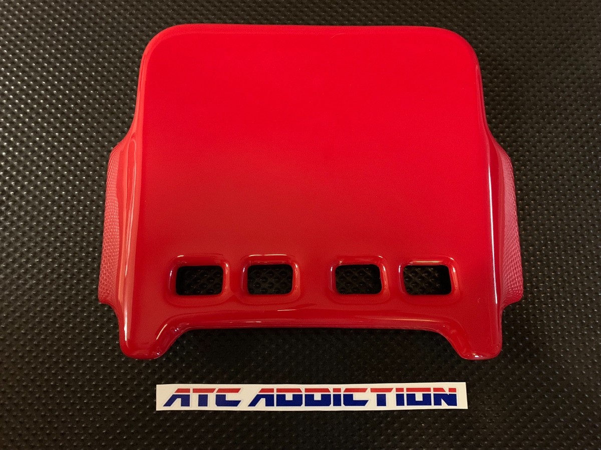 ATC Addiction - Front Number Plate in RED. Honda 3 Wheeler 250R
