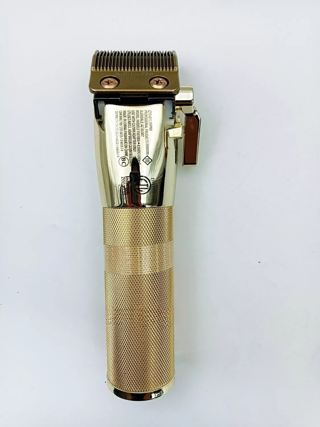 NEW Babyliss Pro Gold FX870G METALFX Metal Lithium Clipper Cord/Cordless