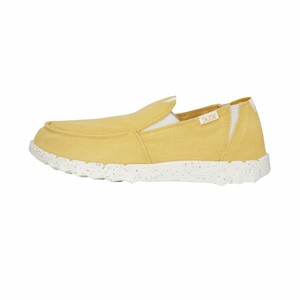 yellow hey dude shoes