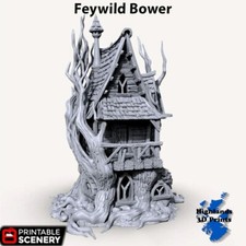 Feywild Bower Scatter Terrain Tabletop Gaming DnD 3D Print 32/28/20/15/10