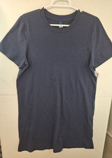 Old Navy Crew-Neck Mini T-Shirt Dress Medium Volcanic Glass NWT