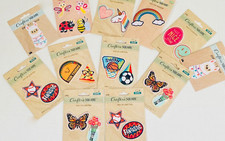 24 Iron on Patches, Children Kids Boys Girls Teens, Soccer, Baseball, Basketball