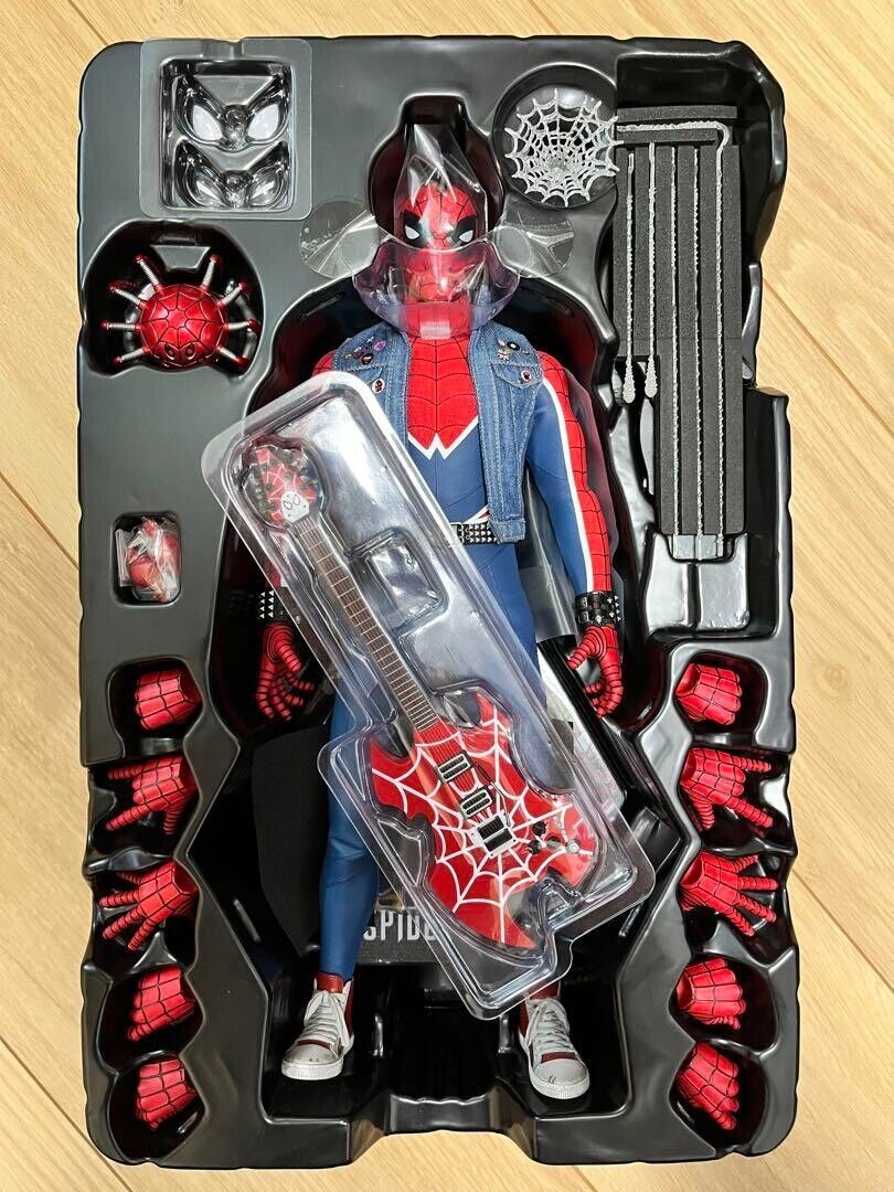 Hot Toys 1/6 Vgm32 Spider-Man Spider-Punk Suit Spider-Man Hot Toys 1/6 Vgm32 Spider-Man Spider-Punk Suit Spider-Man