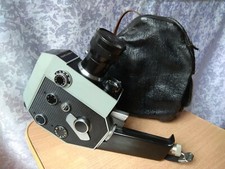 RARE antique vintage Lens Movie Camera Quartz 2x8c-3 USSR Soviet