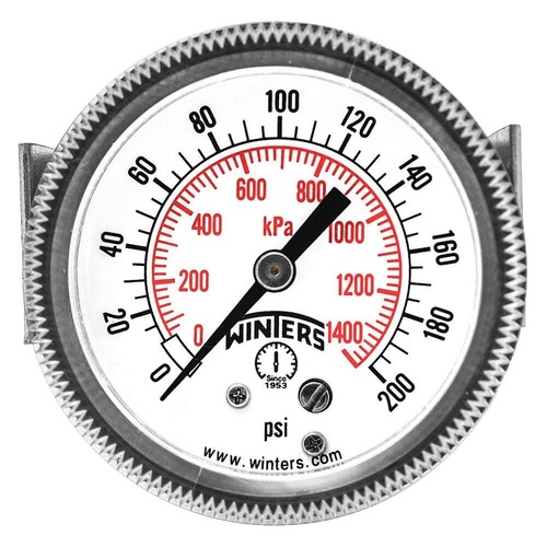 Best In USA Air Pressure Gauge – 0-300 PSI, 2.5" Dial, 1/4" NPT Back Mount For Compressors - View #7