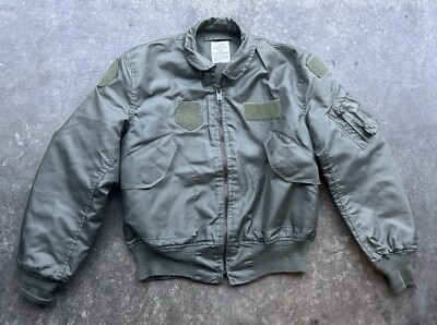 Vtg Flight Jacket Flyer's Men's Summer CWU-36/P Size Large (42-44)
