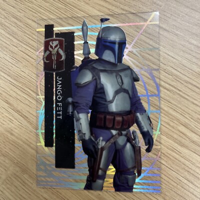 2015 Star Wars High Tek: Base Card #43 - Jango Fett (Pattern 3, Form 1)