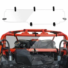 KEMIMOTO UTV Rear Windshield Scratch Resistant for Can Am Maverick X3/ MAX 17-25