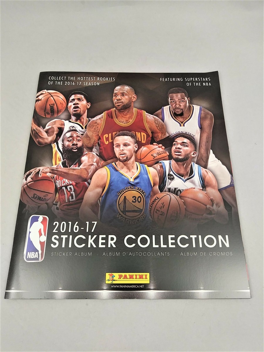 2016/17 Panini NBA Basketball 72 Page Sticker Album | eBay