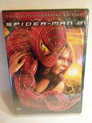 Spider-Man 2 (DVD, 2004, 2-Disc Set, Special Edition, Fullscreen)