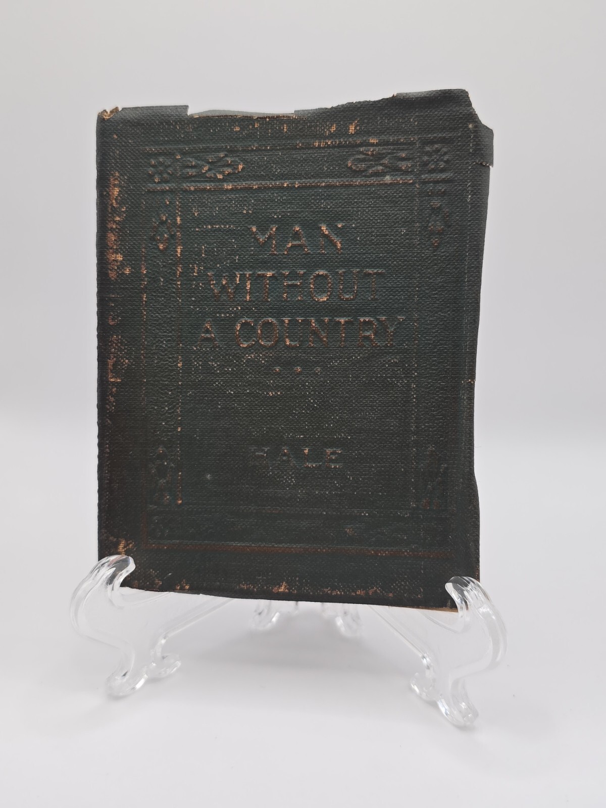 Man Without a Country by Edward Hale, Little Leather Library - Antique Mini Book