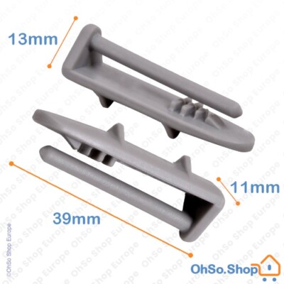 Blomberg Dishwasher Rail Rear End Cap Clip Upper Basket Runner | eBay