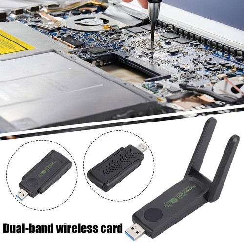 5G WiFi Adapter USB Network Card Wireless Receiver For Laptop Accessories D3P7