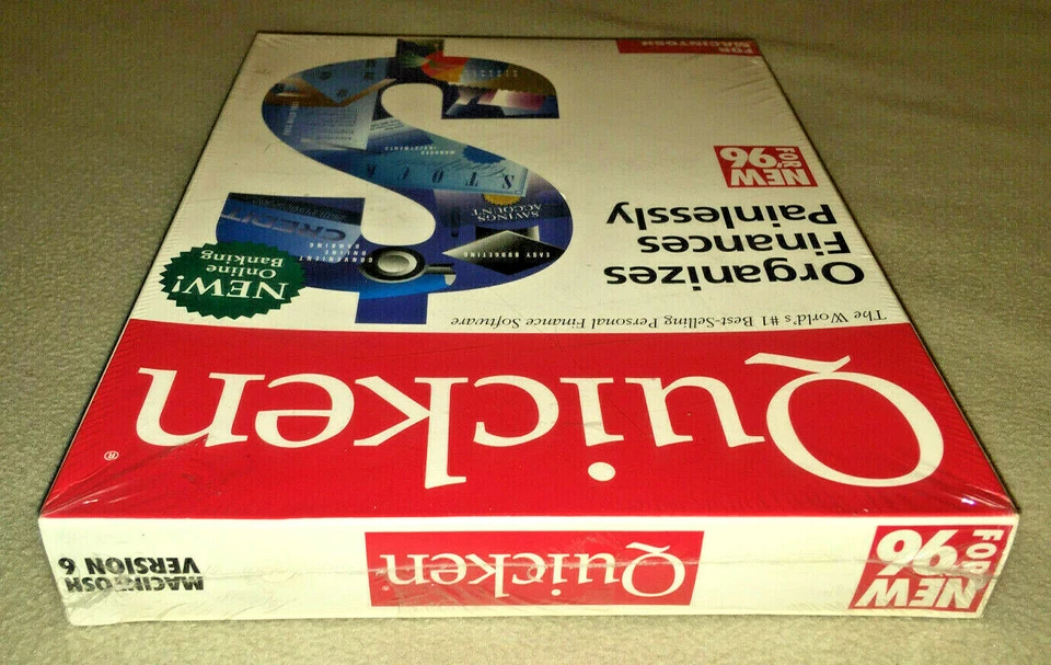 Quicken Macintosh Version 6 (3.5") {NEW-SEALED-SHRINK-NEAR MINT} - Image 4 of 4