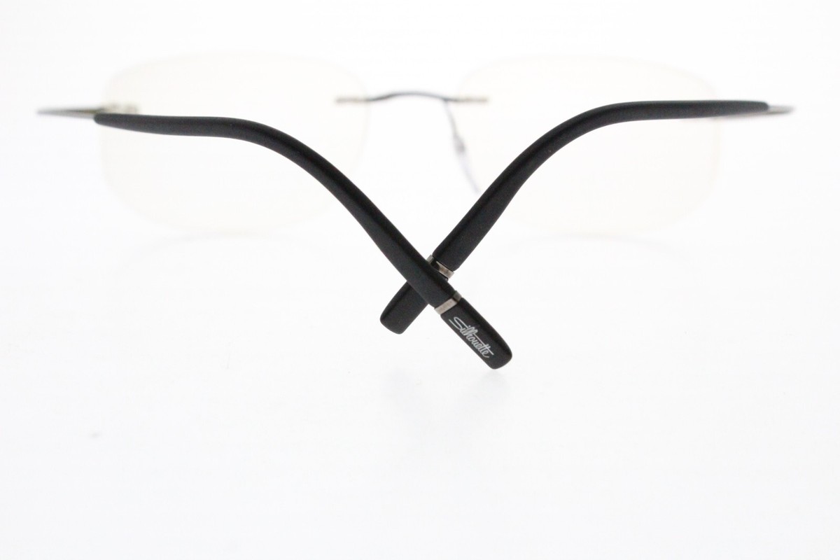 Silhouette Titanium Austria 5541 70 6560 160 Silver Black BROKEN