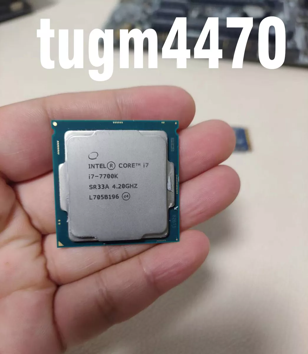 Intel Core i7-7700k CPU processor sr33a 4.20ghz 4-Core 8-t 8mb 91w