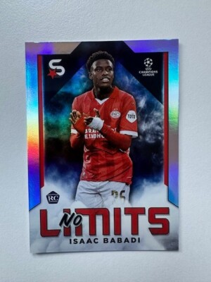 Topps Superstars 2024 23/24 Issac Babadi PSV Eindhoven No Limits Trading Card