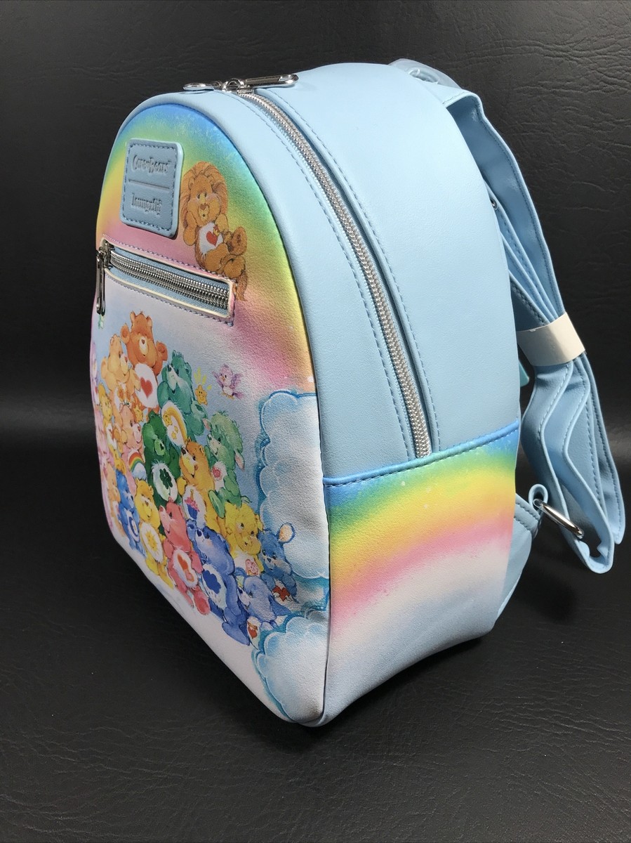NWT Loungefly Care Bears Vintage Rainbow Backpack 40th Anniversary Cousins s-l400.jpg main image 4