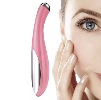 Vibration Eye Face Massager Anti-Ageing Wrinkle Dark Circle Pen Removal Eye Care